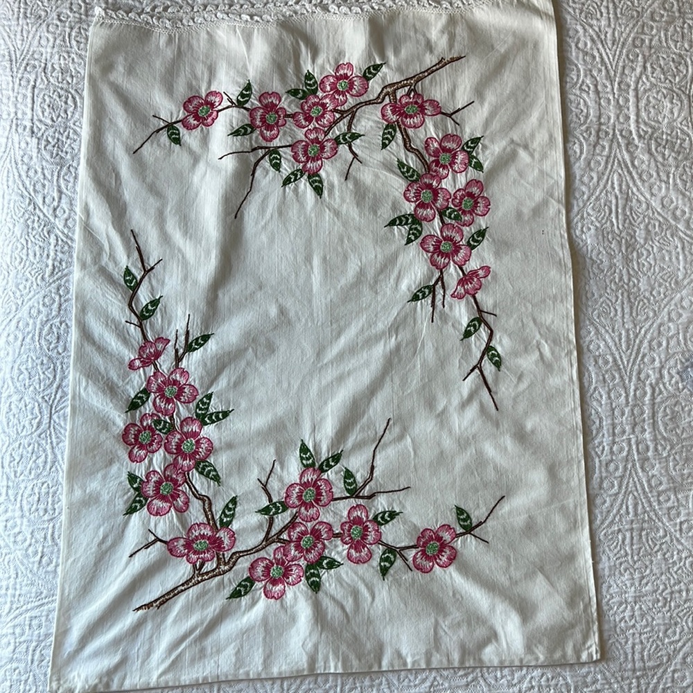 Vintage Hand Made Pillow Cases